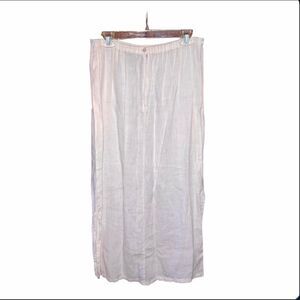 UNIFORM-JOHNPAULRICHARD Linen Skirt 
